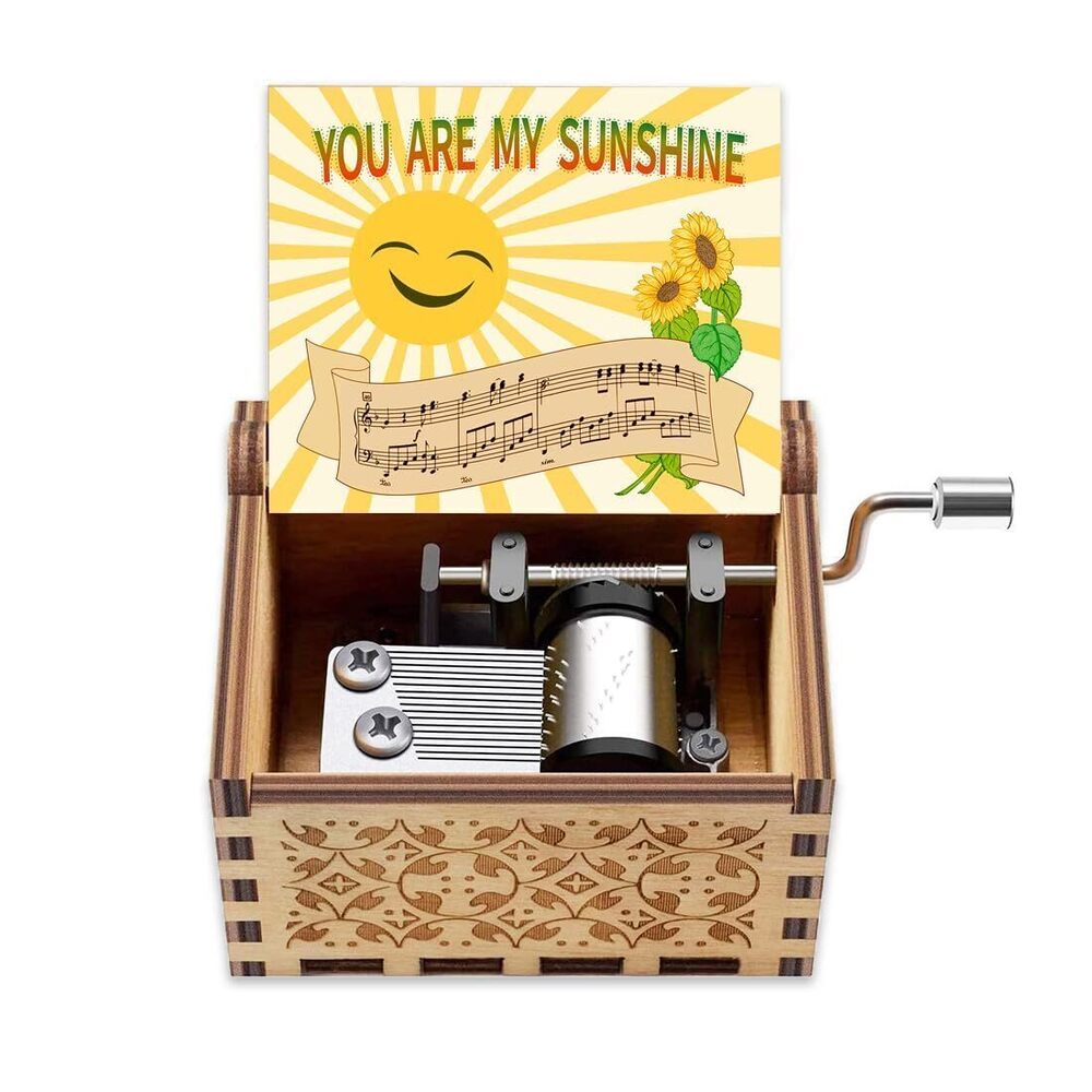 5502 You are My Sunshine Music Box Gift for Girlfriend Wife, Christmas